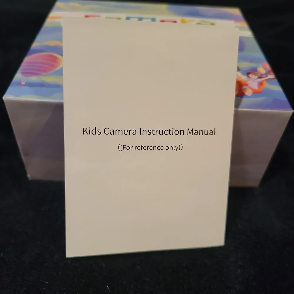 Kids Digital Camera Video Selfie Toy 32G Card USB Green Dinosaur